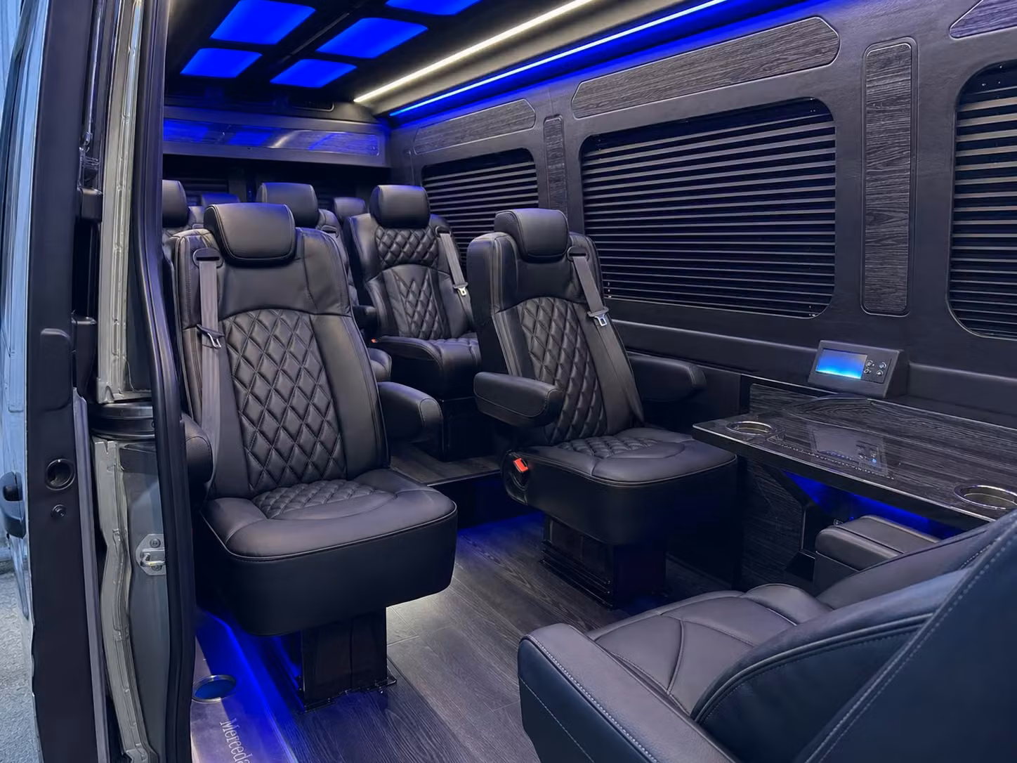 sprinter van transportation for groups and events across st petersburg