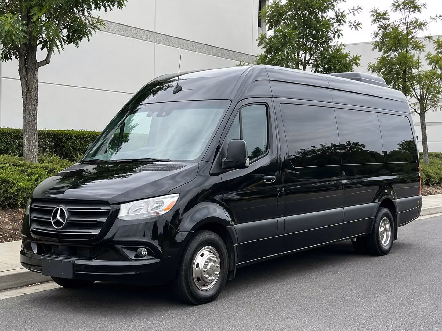sprinter van with driver